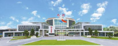 位于中国（绵阳）科技城的九洲集团外景。