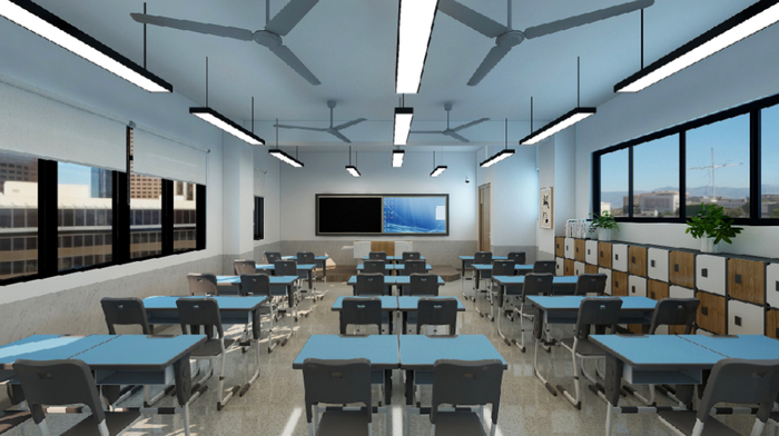 图| 南门小学恒盛皇家花园校区改扩建项目室内效果图