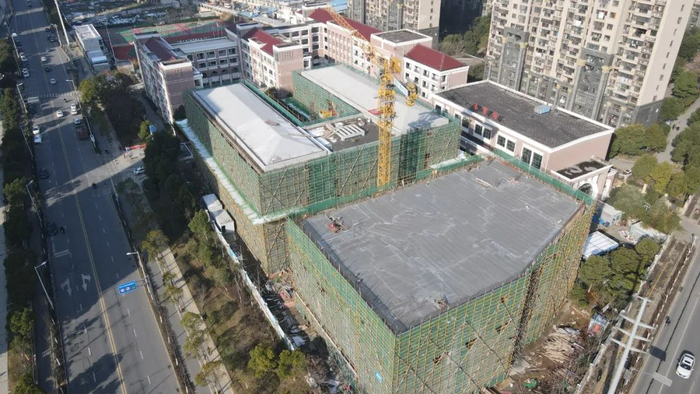 图| 南门小学恒盛皇家花园校区改扩建项目现场图