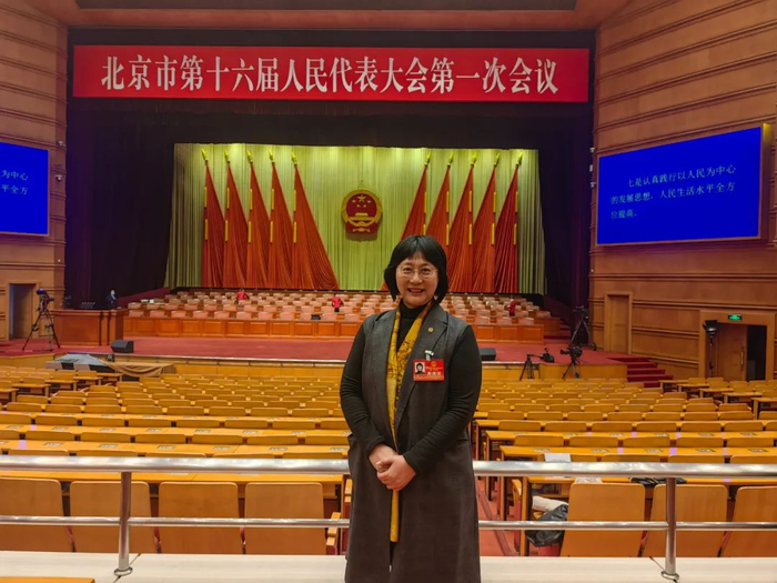 北京市人大代表李静（受访者供图）