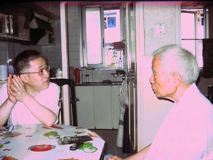 2008年8月，张伟采访土山湾原总机酆舟林