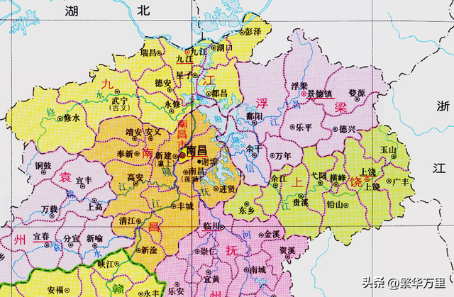 安徽与江西的区划变动,安徽省的1个县,为何划入了江西省?