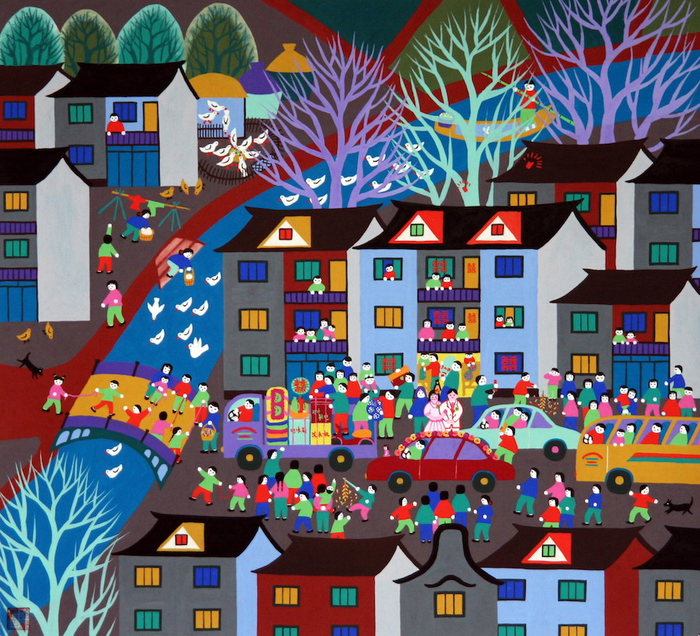 赵龙观《新人新事》