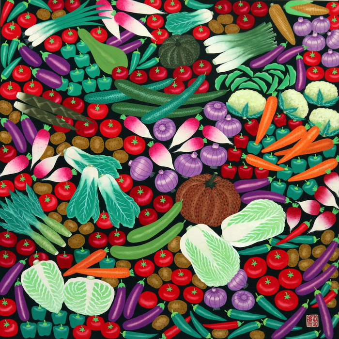 王金喜《四季蔬菜》