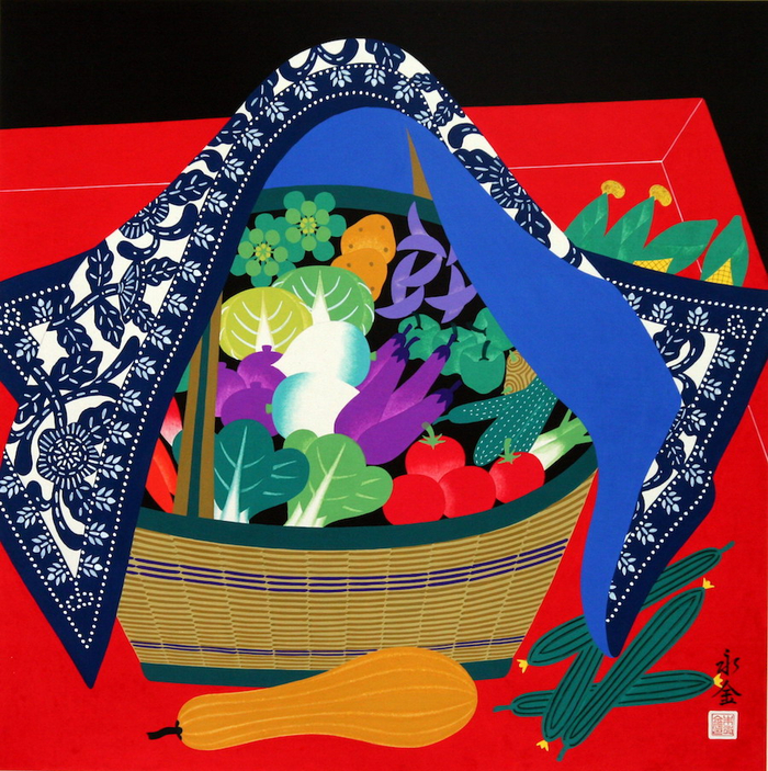 朱永金《菜篮子》