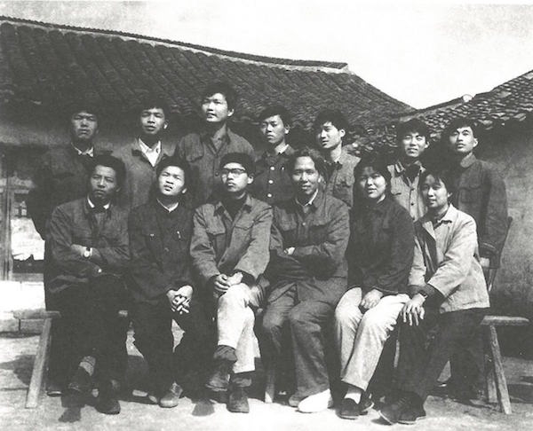 1978年4月金山农民画创作班合影