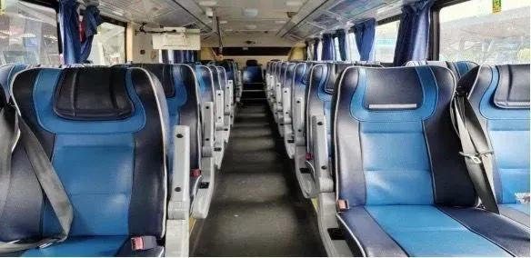 ▲纯电旅游大巴车型内饰