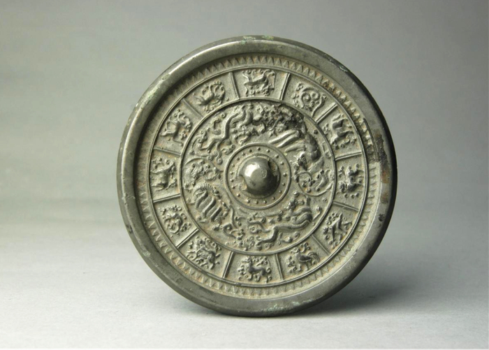 四神十二生肖纹铜镜·隋代