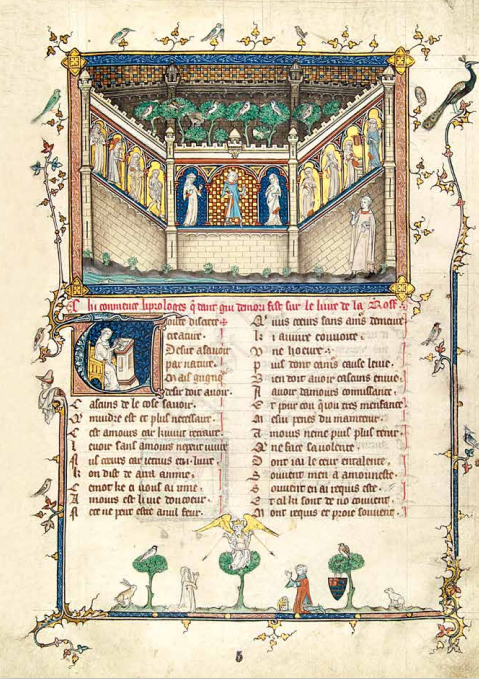 居伊·德·莫里为普雷家族重新撰写的《玫瑰传奇》