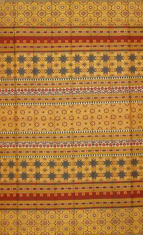 阿尔罕布拉布料，西班牙格拉纳达，约1400年