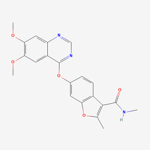 ▲呋喹替尼化学结构式（图片来源：PubChem）
