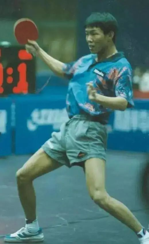 1995年天津世乒赛中的马文革