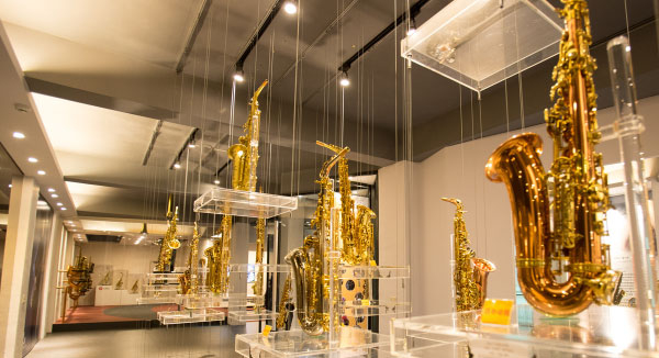 位于中国台湾的张连昌萨克斯风博物馆。图片来自张连昌萨克斯风官网
