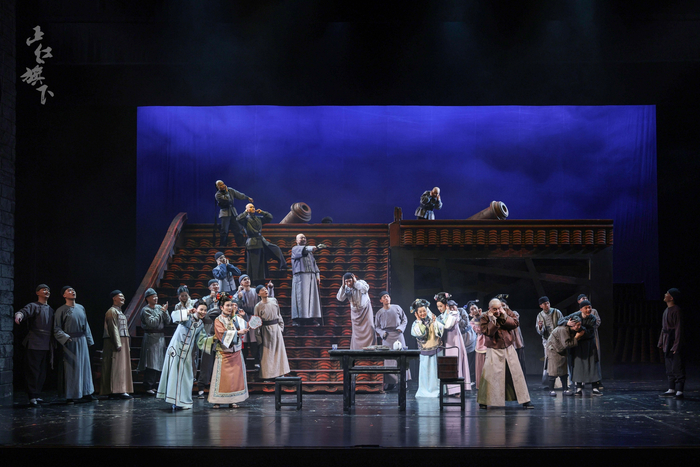 《正红旗下》是北京人艺2023开年大戏。  李春光 摄