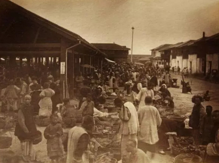 △1880年的中国集市