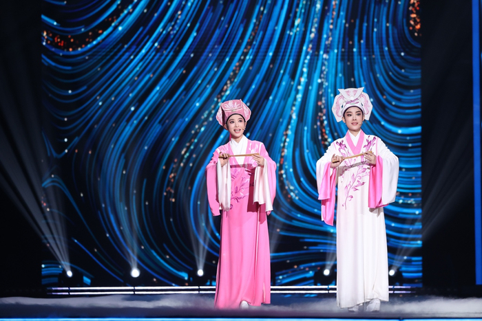 浙江卫视越剧春节联欢晚会《新梁祝》剧照。浙江卫视 供图