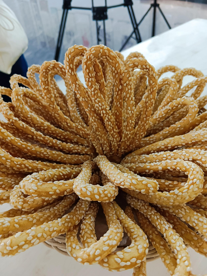 馓子麻花。 糖小院供图