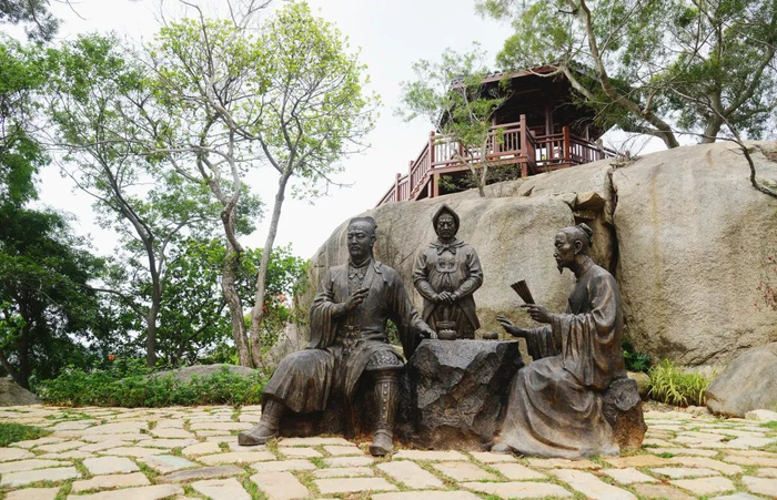 “郑成功东坪弈棋”主题公园