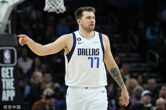 东契奇伤退。本文图片 CFP