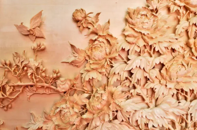 剑川县的木雕作品细部 苏金泉 摄