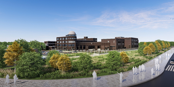 （耀华中学红桥学校设计规划图）