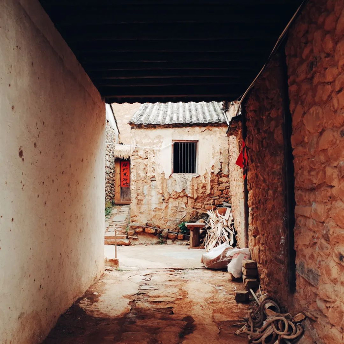 △凤阳邑民居院子一角