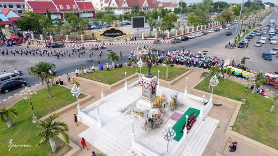 泰国猜也奔府城市风光