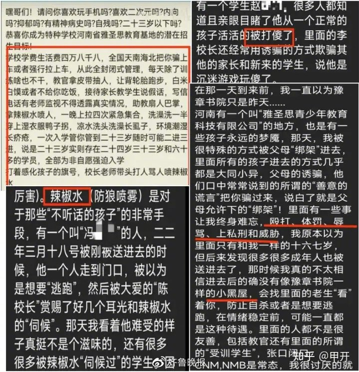 自称在雅圣思学习的网友爆料