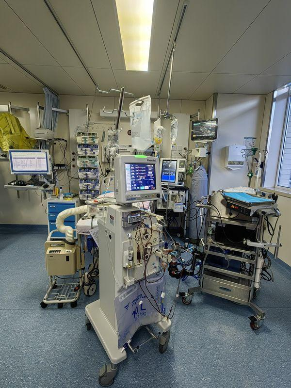 图为医疗抢救设备。阜外医院供图