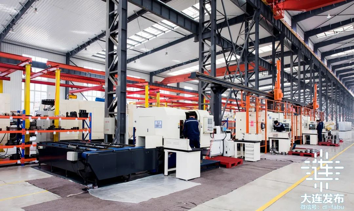 ▲大连冶金轴承有限公司车间