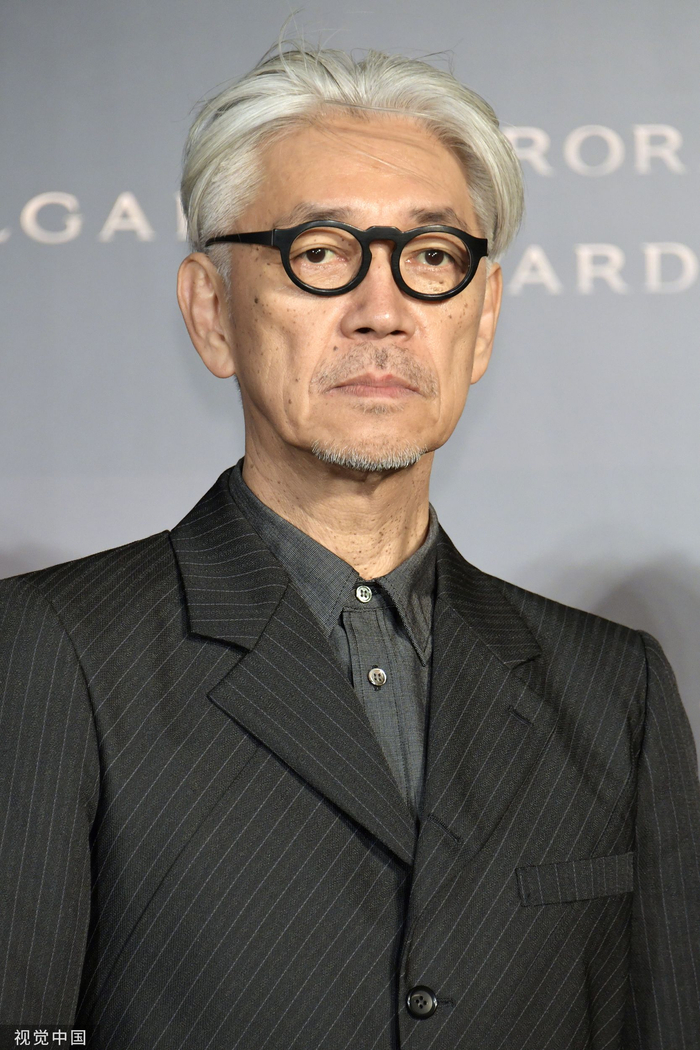 2018年，坂本龙一 视觉中国资料图