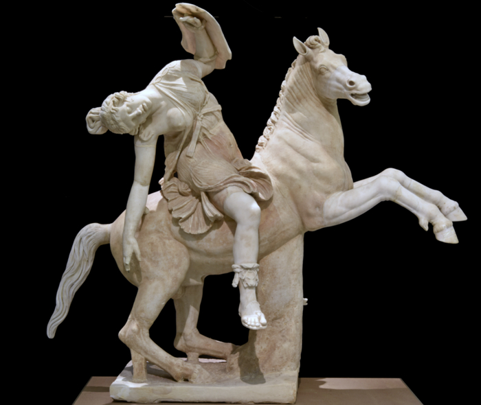 马背上的亚马逊女战士，罗马，彭特利库斯山 大理石，2世纪