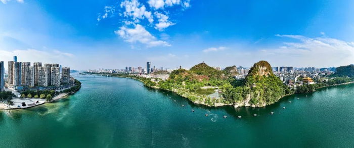 柳江风光。南国早报记者 邹财麟 摄