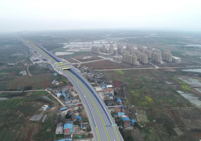 改造节点（青峰雅苑下穿）效果图。