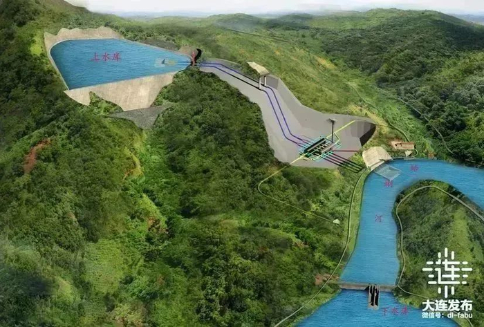 ▲辽宁庄河抽水蓄能电站项目效果图