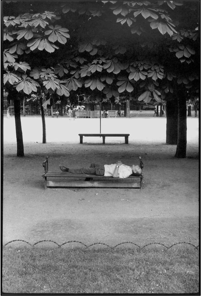 公园的绿荫下，1981年，约瑟夫·寇德卡 摄