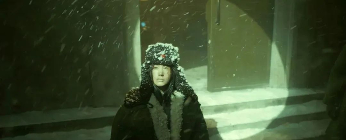 《三体》截图，王子文饰演叶文洁。