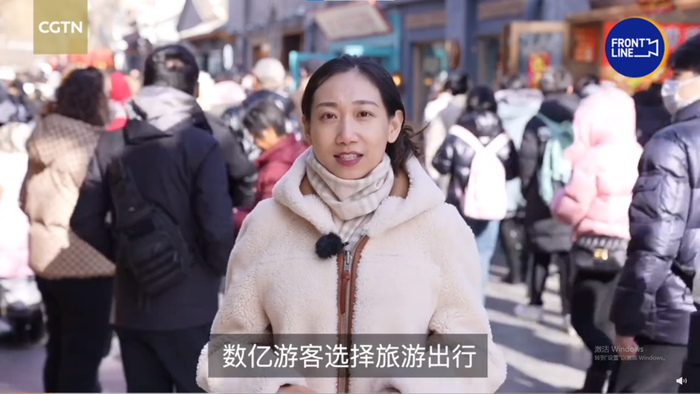 热热闹闹中国年。/CGTN