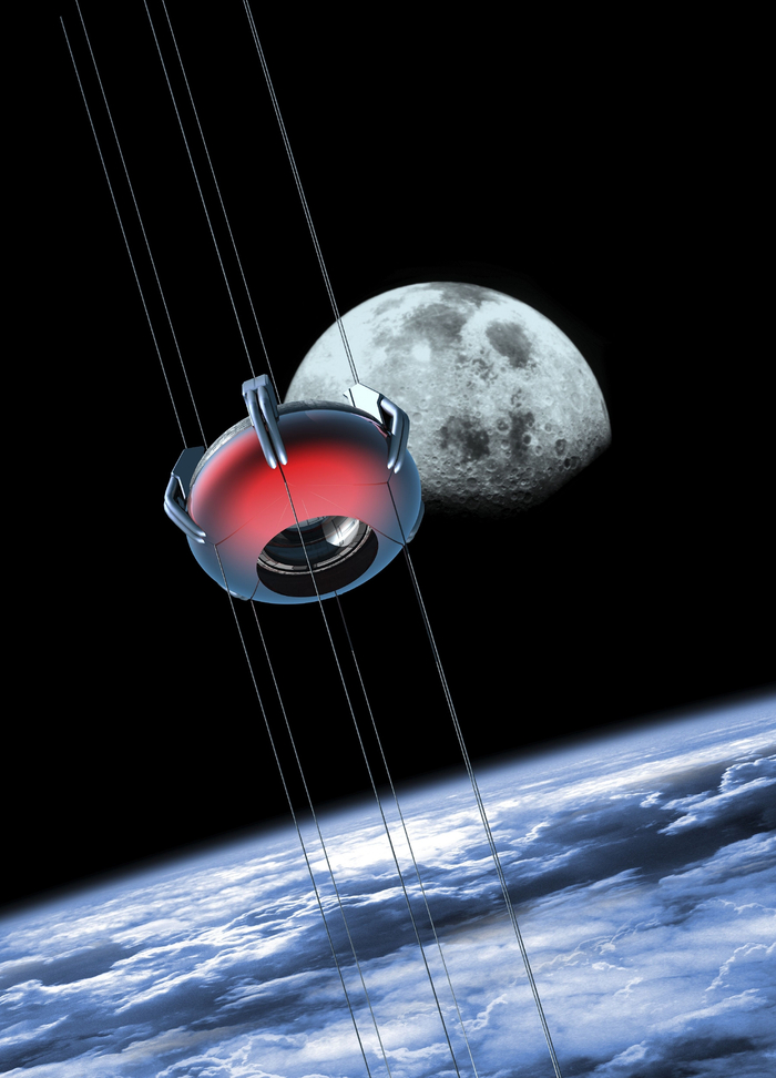 太空电梯创意图