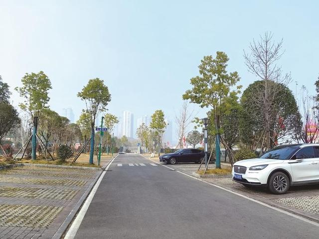 图为松雅湖国家湿地公园东三路停车场。李丹 摄