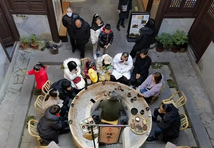 传统烤茶，新零售商业评论摄