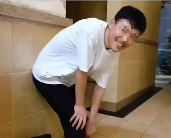 胡鑫宇生前照片。