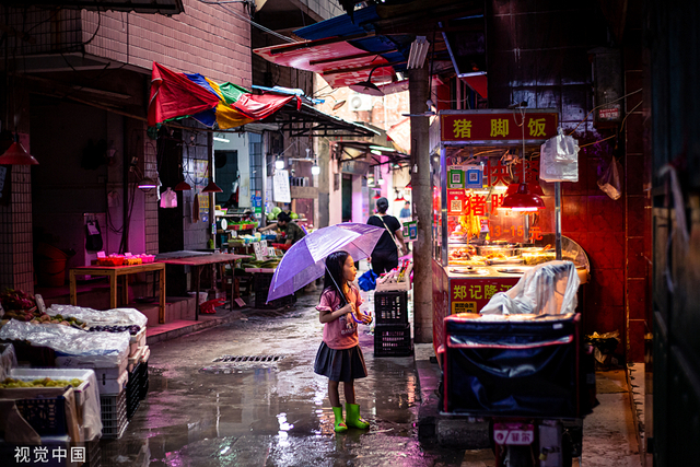 2020年8月2日，广州市著名城中村——员村街景。人民视觉 资料图