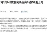 “兔年”第一涨!国内成品油价上调,加满一箱多花8元