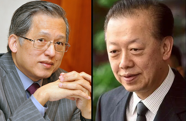 郭令明（左）、郭令灿（右）