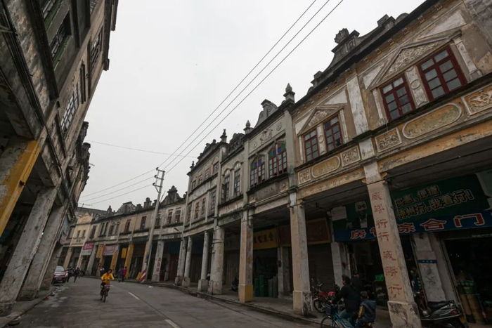 △江门开平市古街骑楼