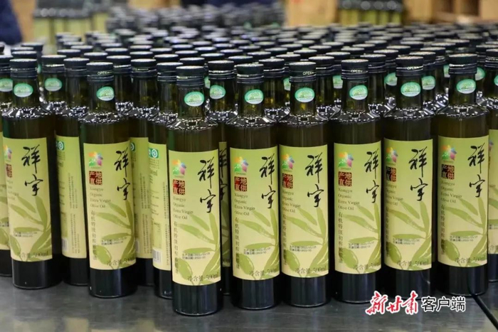 祥宇公司生产的特级初榨橄榄油。