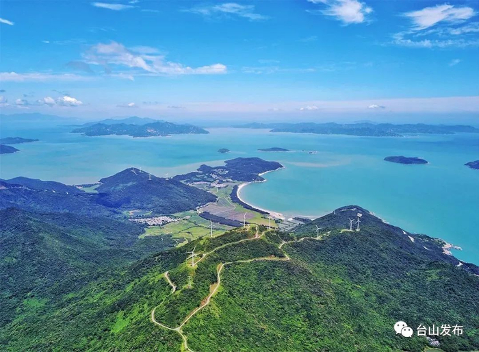 ▲下川岛观音山