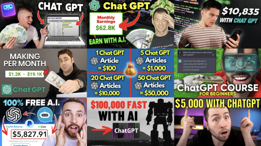 ▲如何使用ChatGPT赚钱建议的视频缩略图（图源：The Verge）