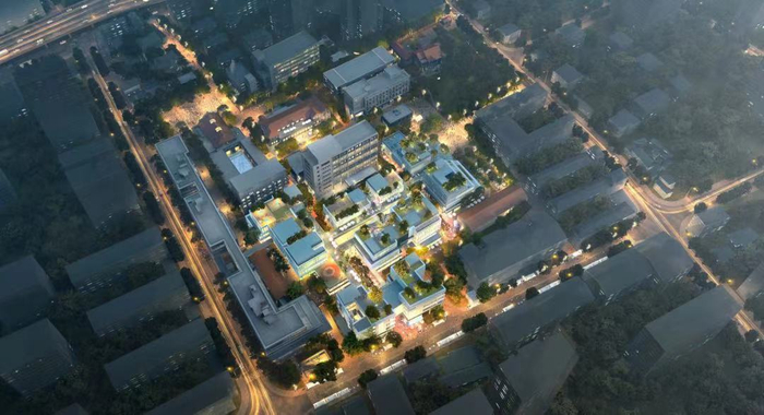 长宁区上生·新所二期N1楼项目近日竣工。图片来源：微信公众号“上海长宁”